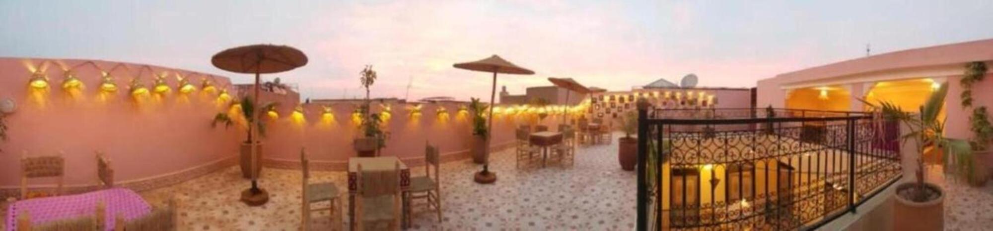 Hostel World Rooftop Marrakech Marrakesh Bagian luar foto